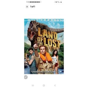 Land‎ of the Lost DVD 2009 Widescreen NEW PG-13 Will Ferrell Funny Comedy